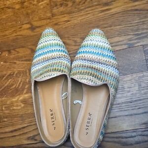 Serra Multicolor Women's Woven Flats